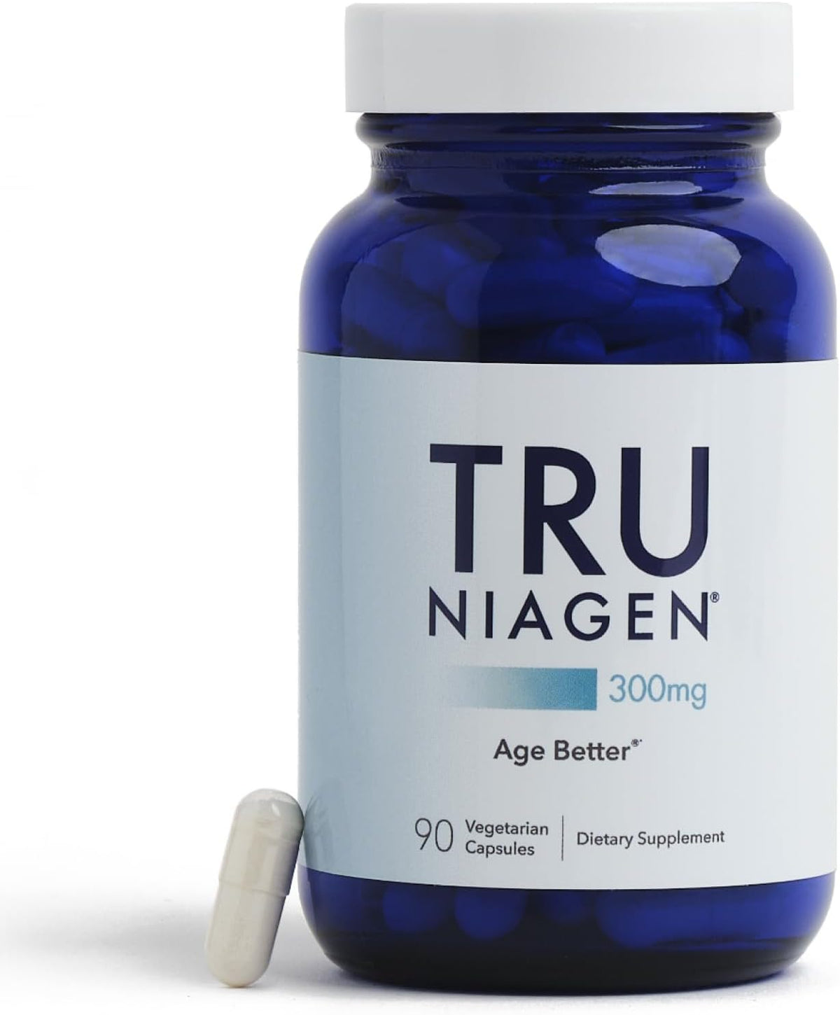TRU NIAGEN NAD+ Supplement – Nicotinamide Riboside 300 mg – 90 Servings