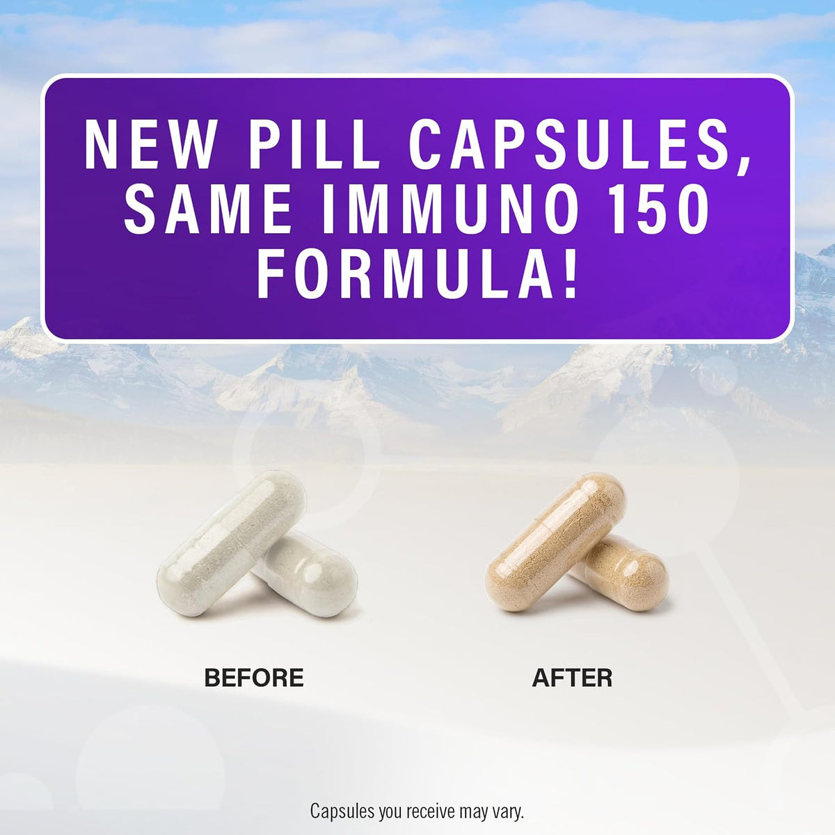 Immuno 150 Immune Support Supplement – 150 Vegetable Capsules