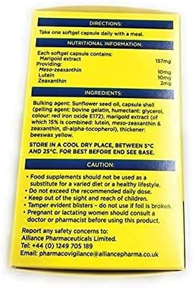 MacuShield Eye Supplement – One-a-Day Eye Health Support – 90 Capsules