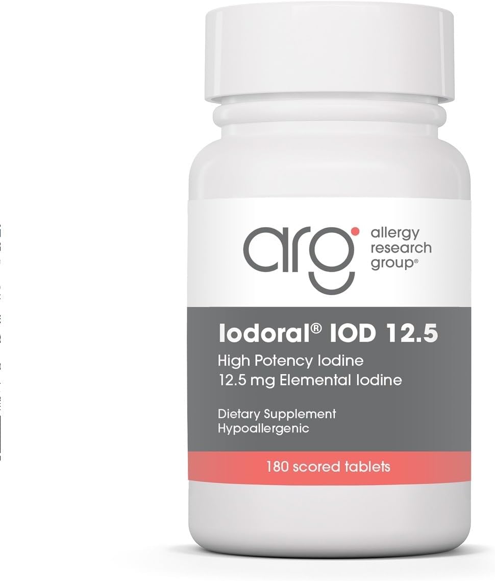 Optimox Iodoral Iodine Supplement – 12.5 mg – 180 Tablets