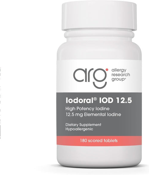 Optimox Iodoral Iodine Supplement – 12.5 mg – 180 Tablets