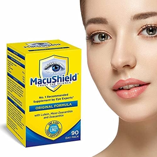 MacuShield Eye Supplement – One-a-Day Eye Health Support – 90 Capsules