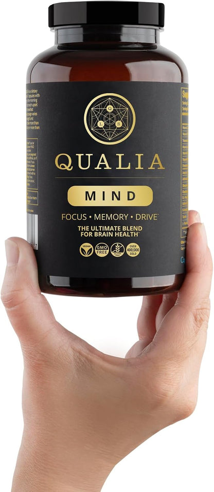 Qualia Mind Nootropic Brain Supplement – Memory, Focus & Energy Support