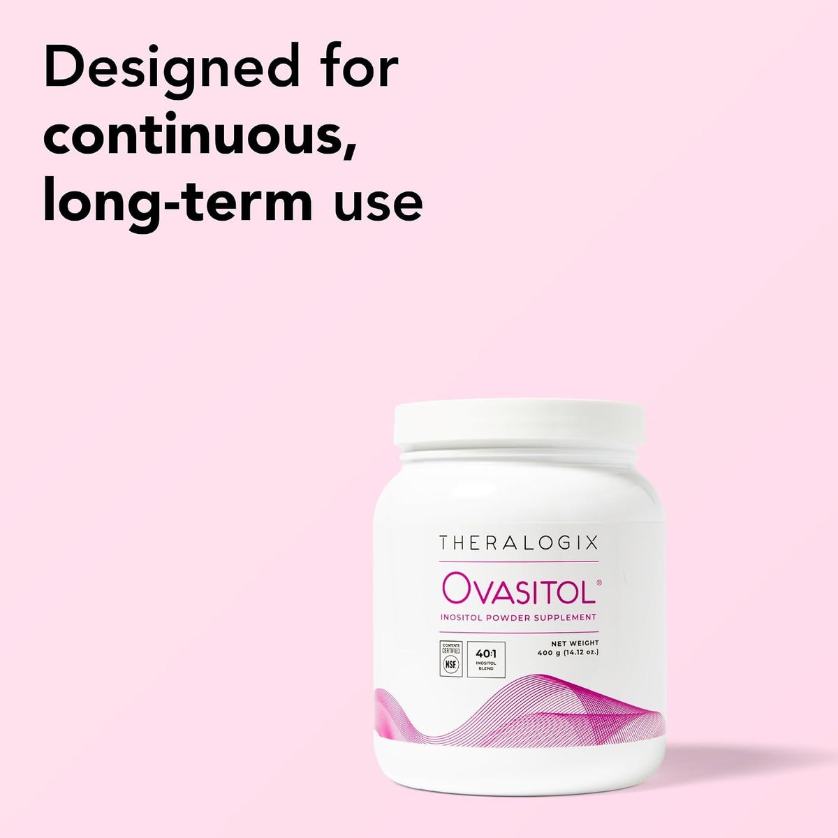 Theralogix Ovasitol – Fertility & Hormone Health Support – NSF Certified