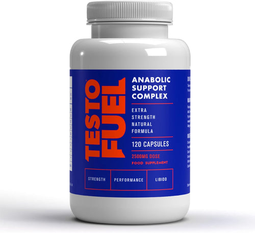 TestoFuel 120 Testosterone Support Pills for Men – Natural Formula with Fenugreek & Magnesium