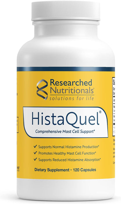 Researched Nutritionals HistaQuel Histamine Support – 120 Capsules