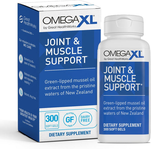 OmegaXL Joint Support Supplement, 300 Count