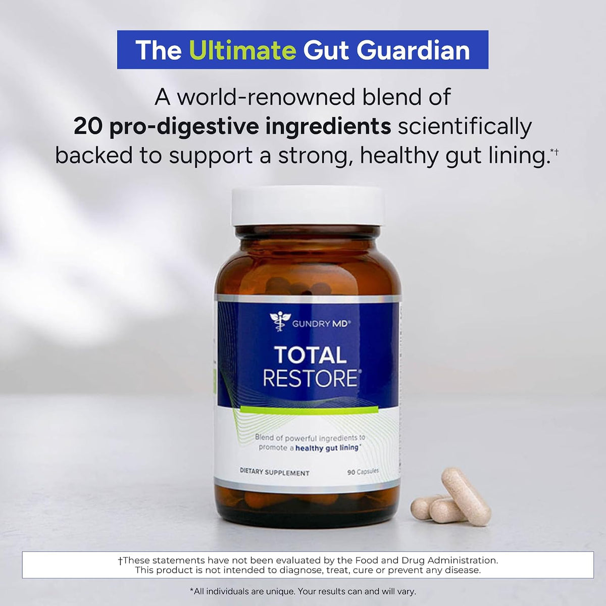 Gundry MD® Total Restore Gut Lining & Digestive Support – 30 Servings