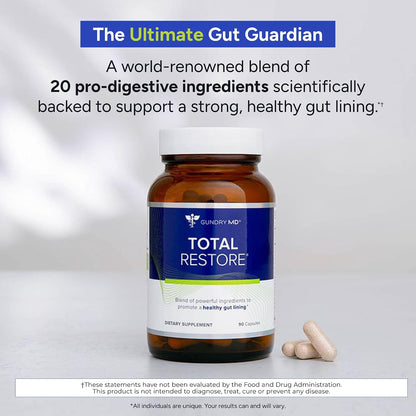Gundry MD® Total Restore Gut Lining & Digestive Support – 30 Servings