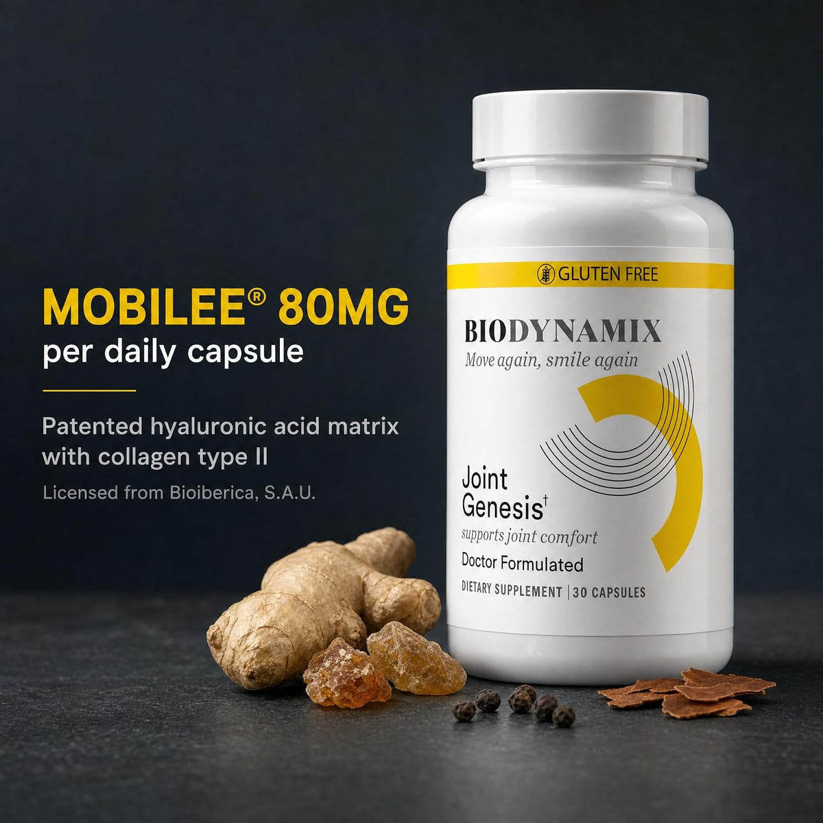 Joint Genesis Joint Support Supplement –  BioDynamix – 30-Day Supply