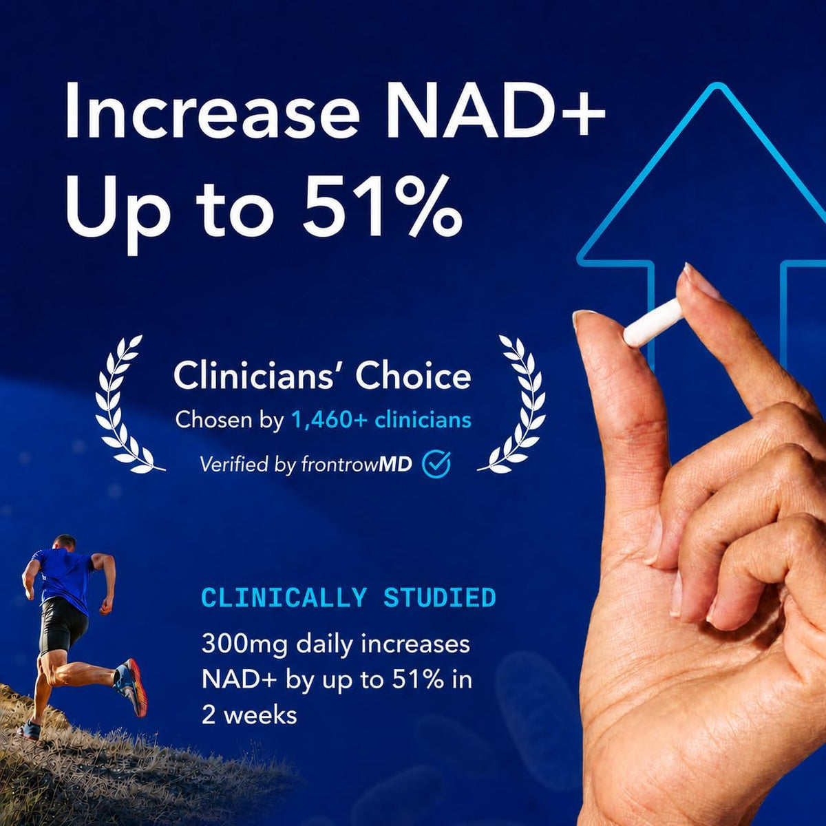 TRU NIAGEN NAD+ Supplement – Nicotinamide Riboside 300 mg – 90 Servings