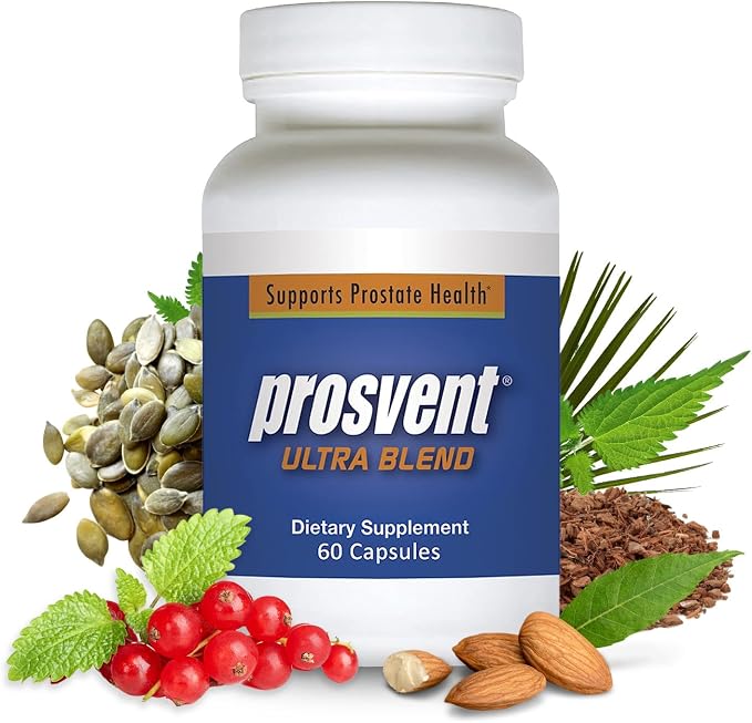 Prosvent Ultra Prostate Support with Cranberry – 60 Capsules