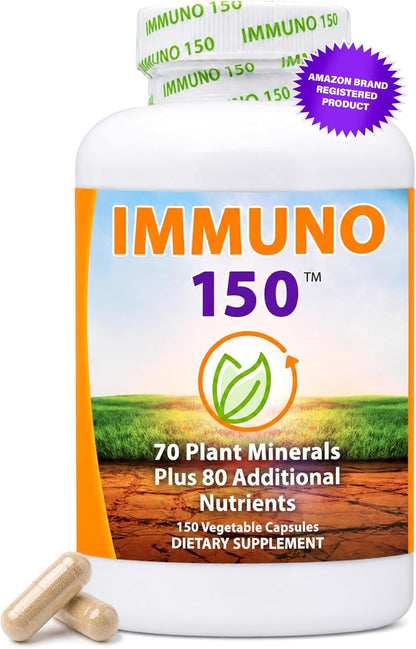 Immuno 150 Immune Support Supplement – 150 Vegetable Capsules