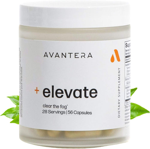 Avantera Elevate Premium Nootropic Supplement – Memory, Focus & Energy Support – 56 Count