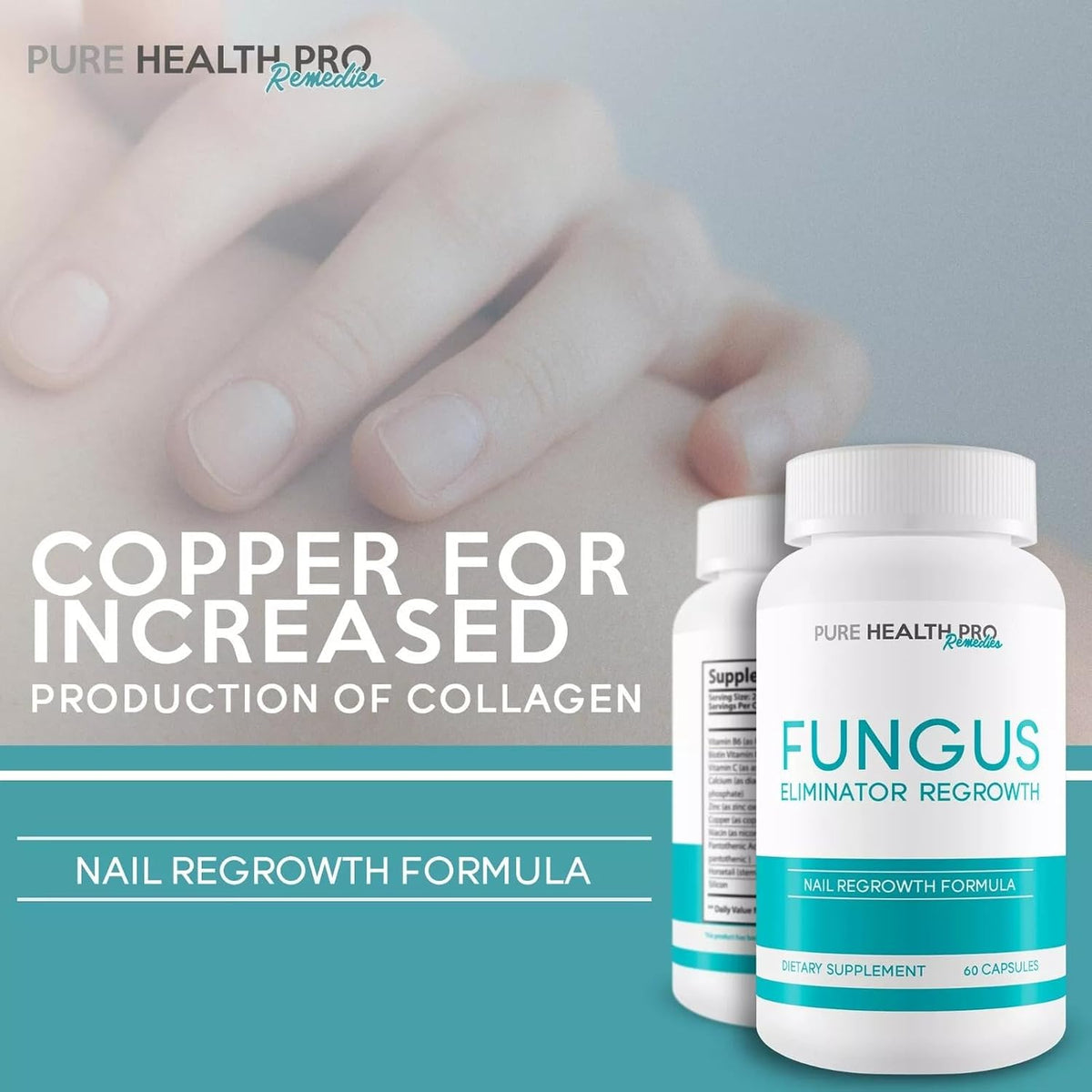 Fungus Eliminator Extreme – Skin & Nail Health Support – 60 Capsules