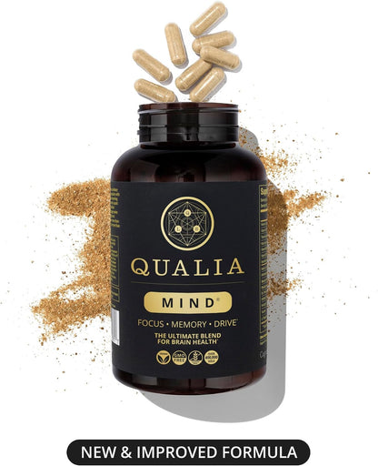 Qualia Mind Nootropic Brain Supplement – Memory, Focus & Energy Support