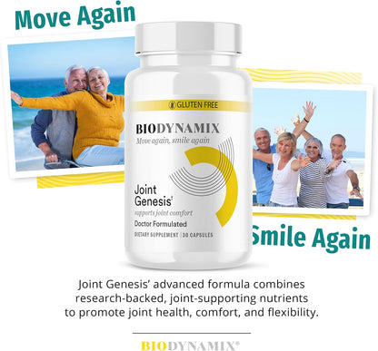 Joint Genesis Joint Support Supplement –  BioDynamix – 30-Day Supply