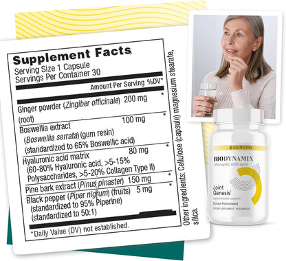 Joint Genesis Joint Support Supplement –  BioDynamix – 30-Day Supply