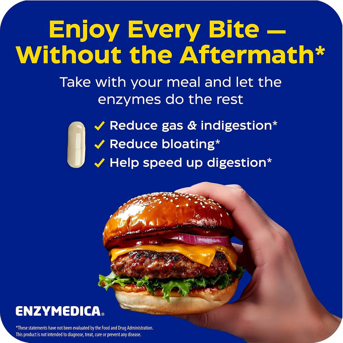 Enzymedica Digest Gold + ATPro – Maximum Strength Digestive Enzymes – 240 Capsules