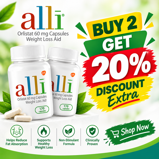 myalli 60 mg Weight Loss Capsules – 170 Count Pack of 2