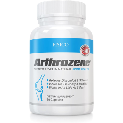 Fisico Joint Support Supplement – Hyaluronic Acid, Collagen Type II & Boswellia – 30 Capsules