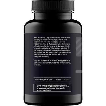 Nugenix Total-T Testosterone Support for Men – Free & Total Testosterone Formula – 90 Capsules
