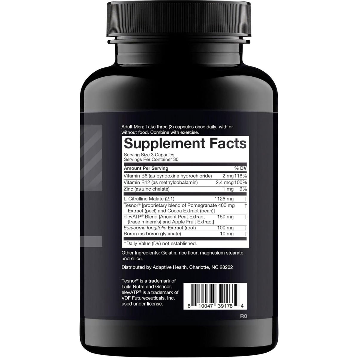 Nugenix Total-T Testosterone Support for Men – Free & Total Testosterone Formula – 90 Capsules